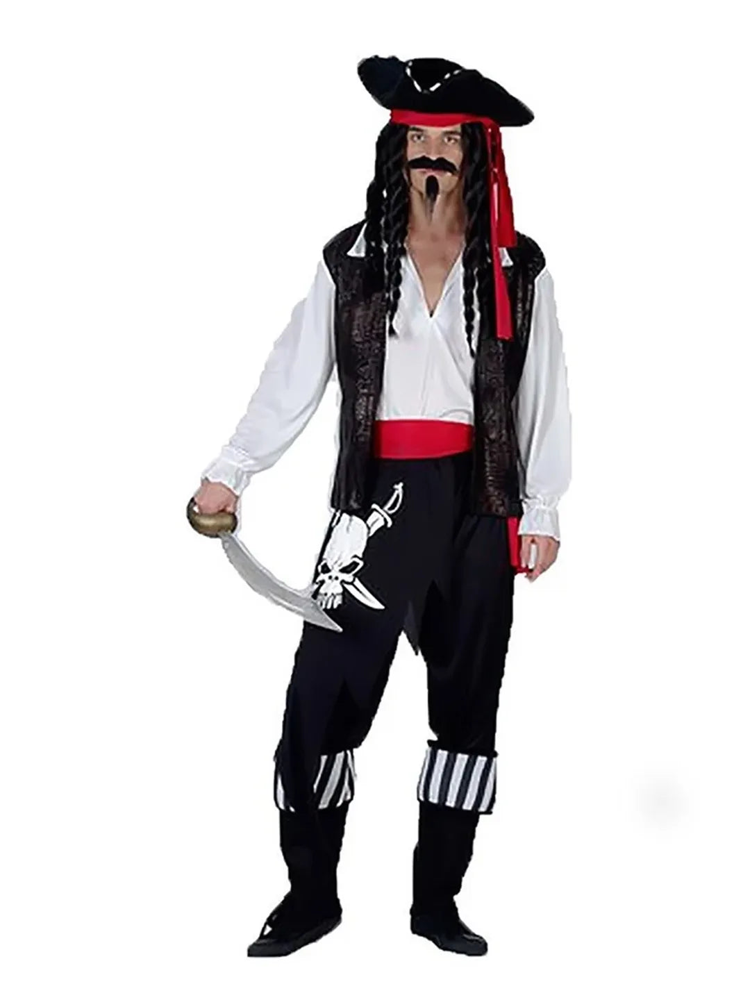 Pirates theme Adults Halloween Costume Dress Up