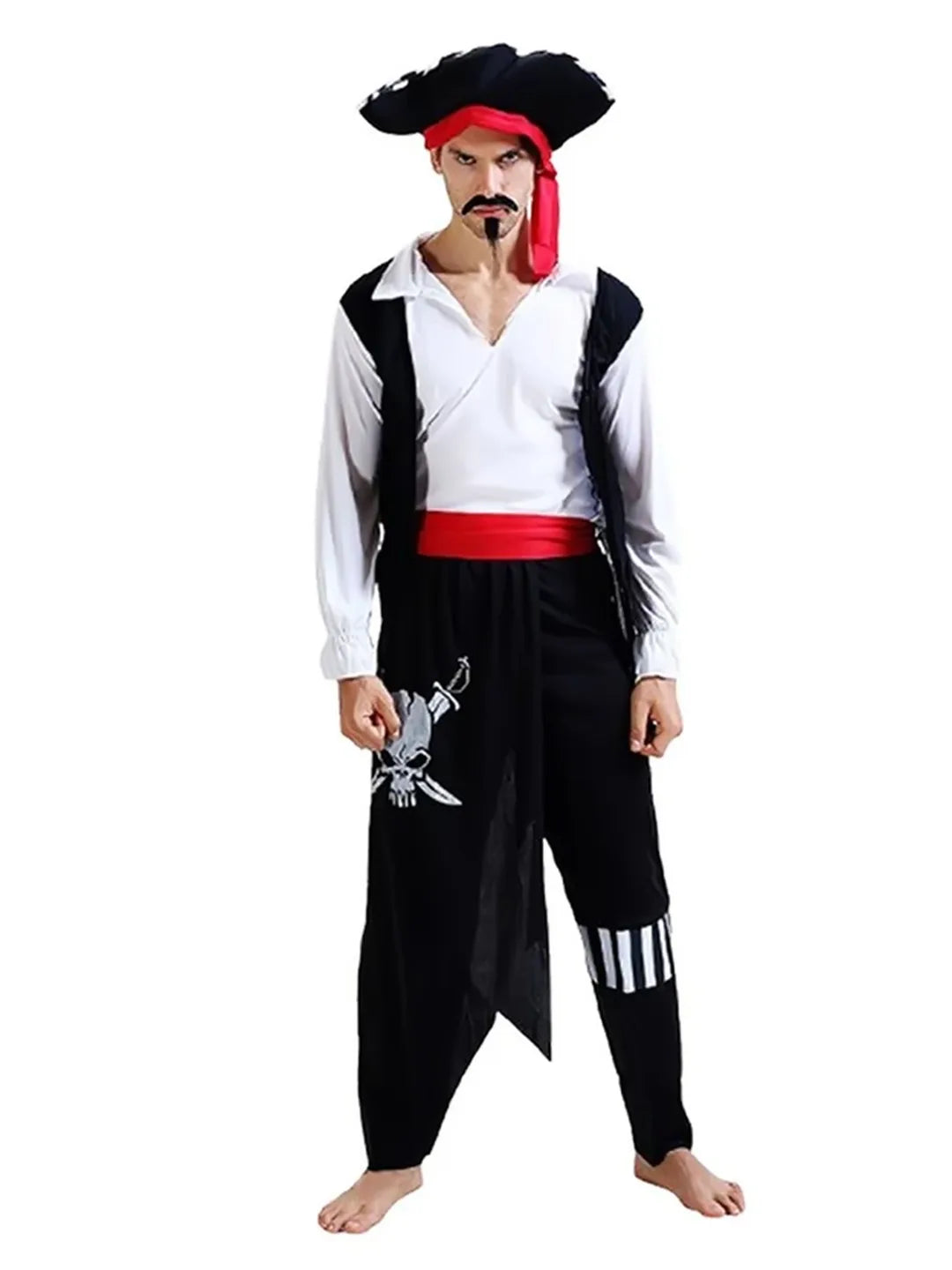 Pirates theme Adults Halloween Costume Dress Up