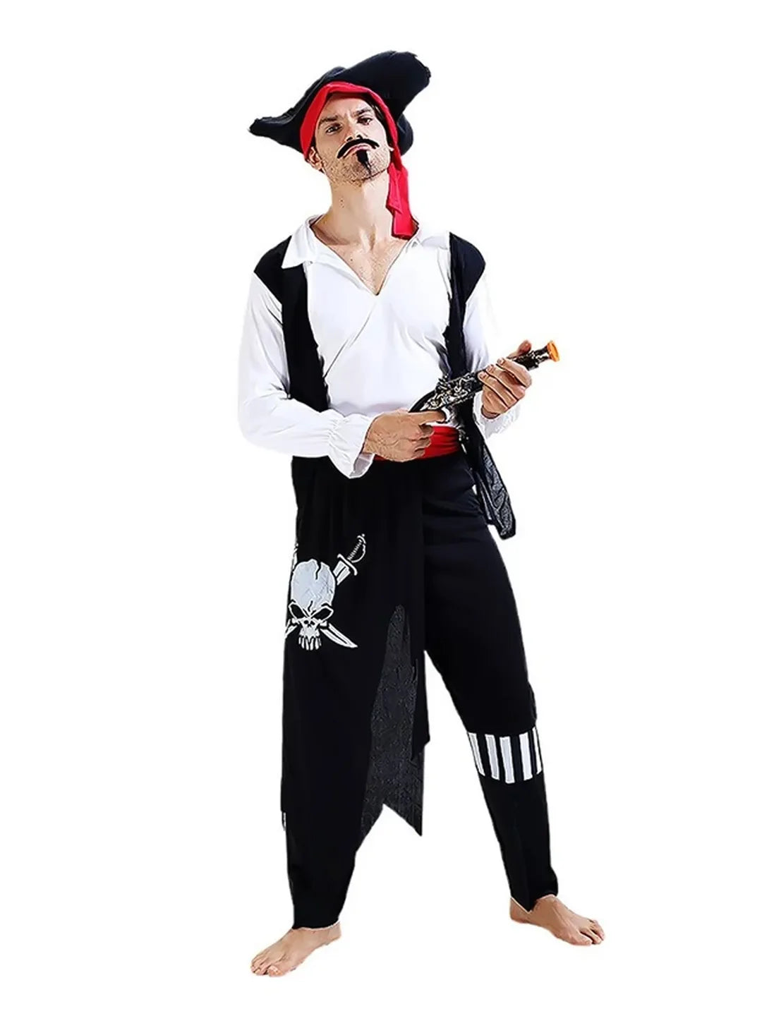 Pirates theme Adults Halloween Costume Dress Up