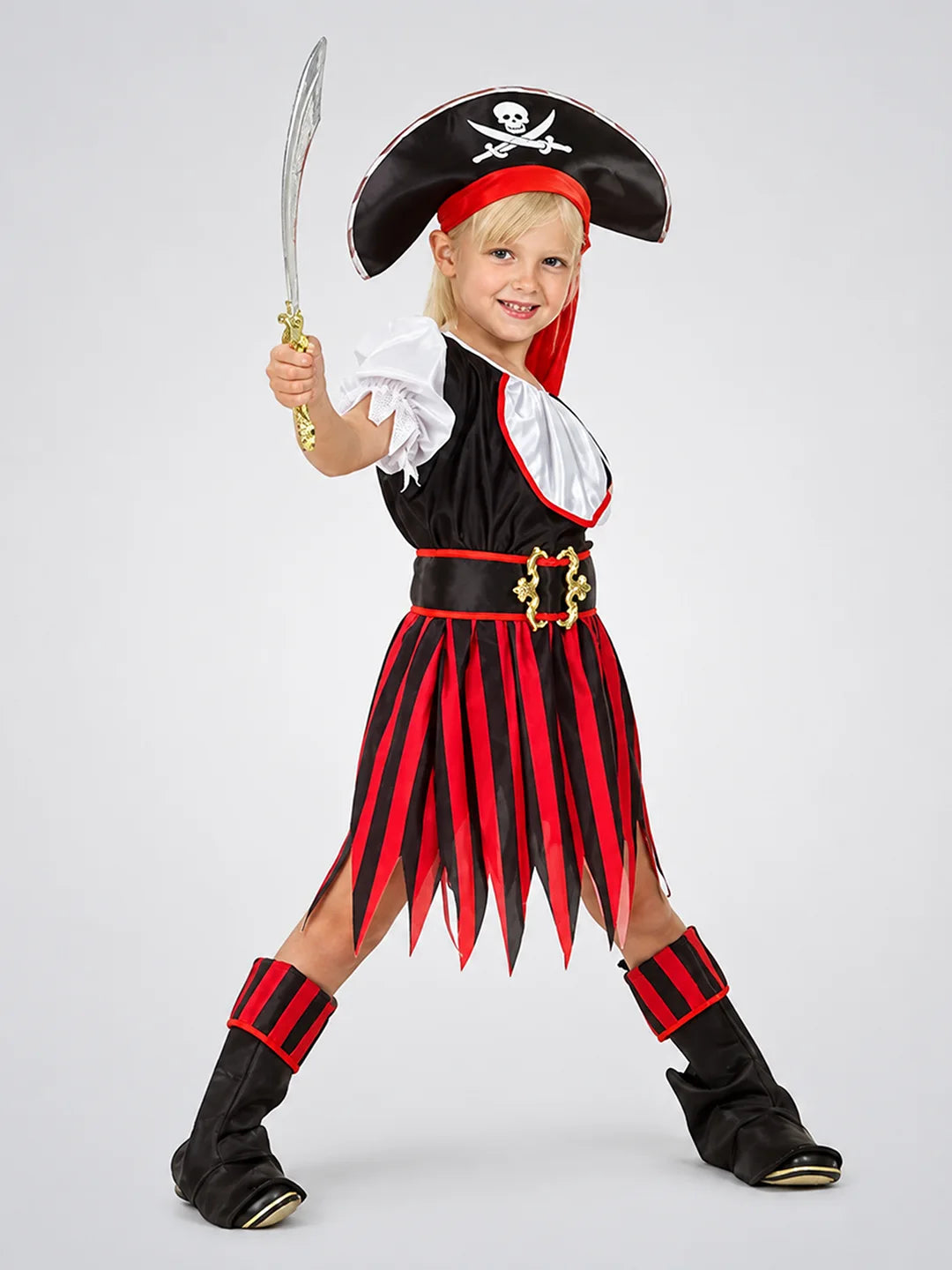 Pirates Theme Kids Halloween Costume for Girls