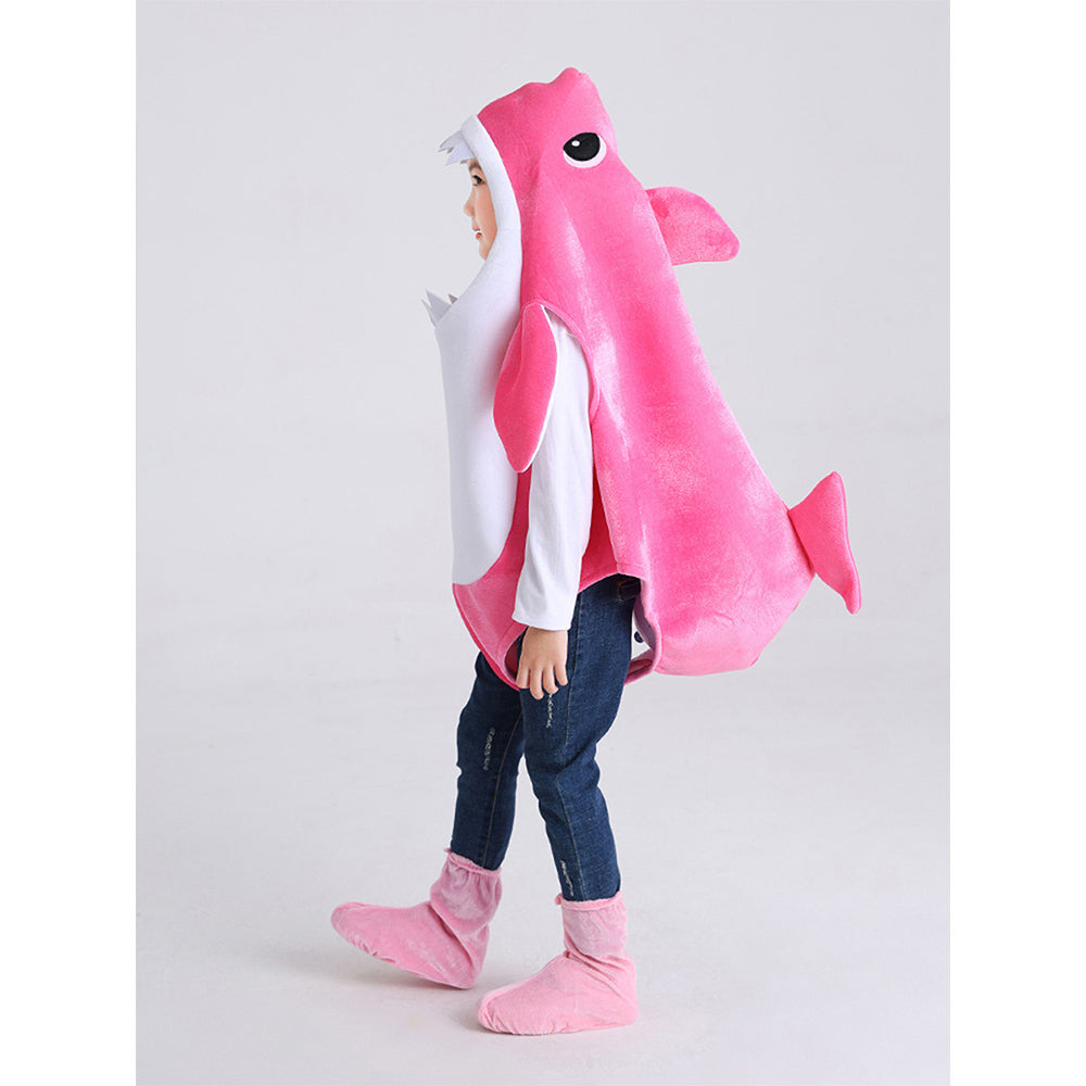 Pink Baby Shark, Kids Halloween Costume Fancy Dress Up