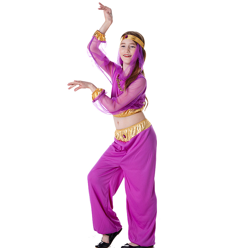 Purple Genie, Kids Halloween Costume Fancy Dress Up