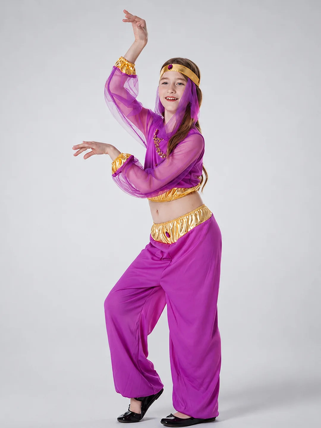 Purple Genie, Kids Halloween Costume Fancy Dress Up