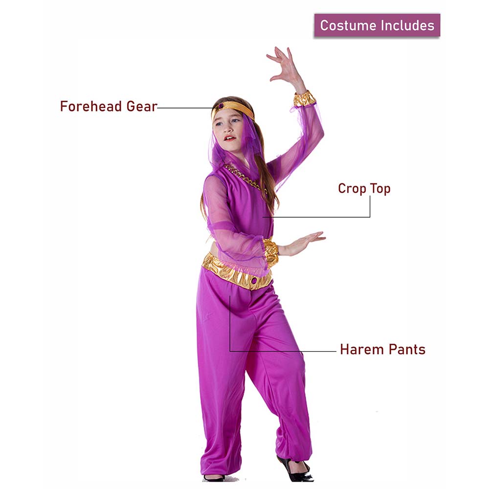 Purple Genie, Kids Halloween Costume Fancy Dress Up