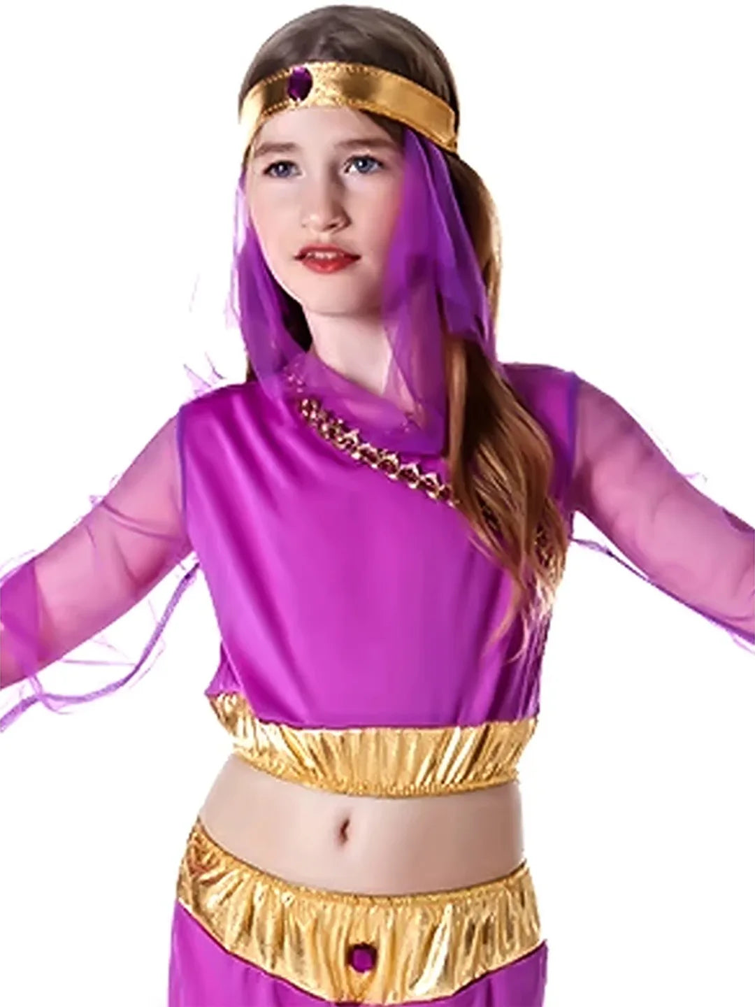 Purple Genie, Kids Halloween Costume Fancy Dress Up
