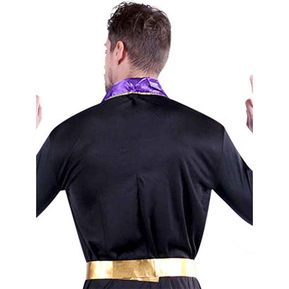 The Priest , Purple & Black Adults Halloween Costume Fancy Dress Up