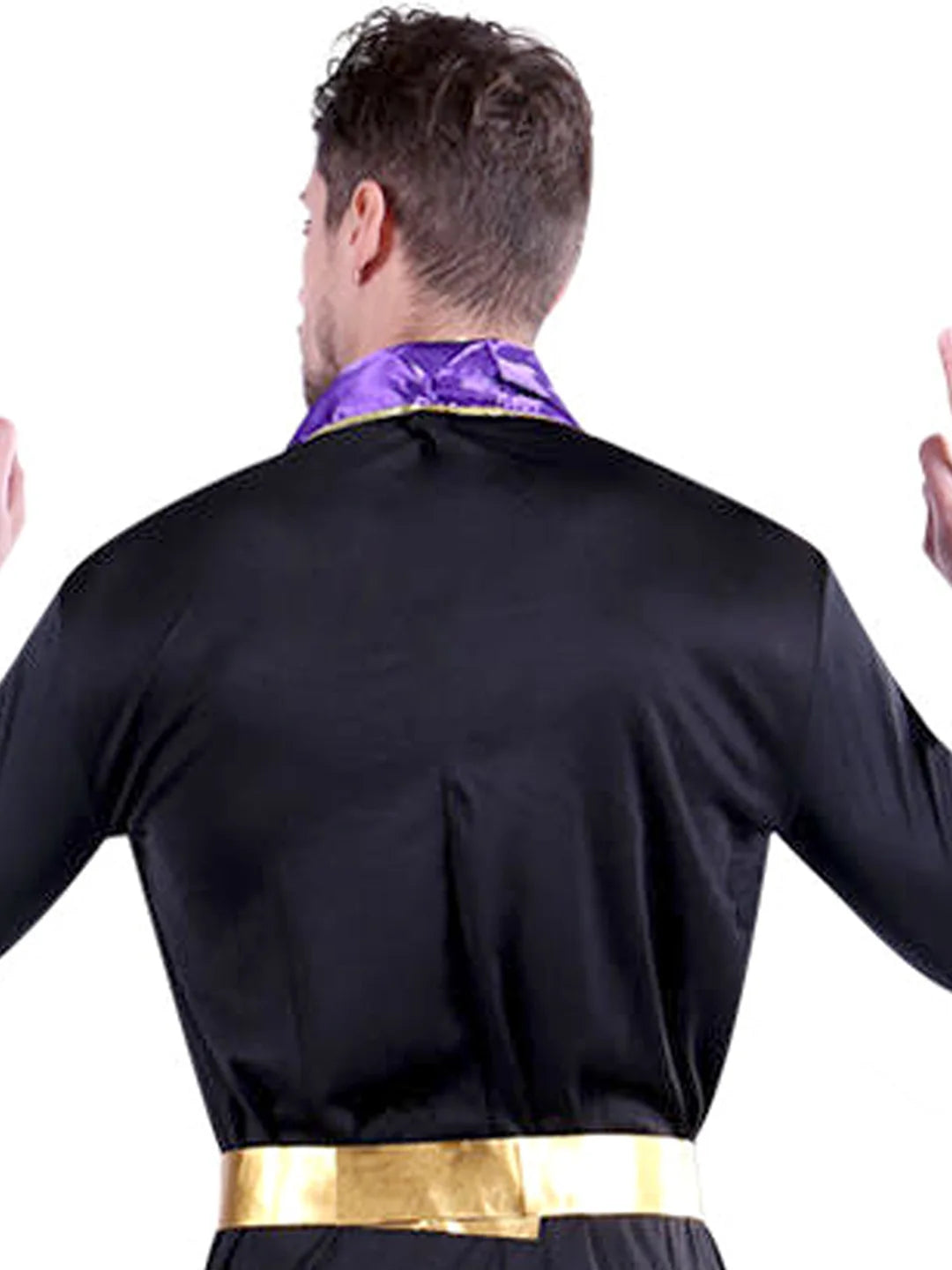 The Priest , Purple & Black Adults Halloween Costume Fancy Dress Up