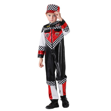 Speed Racing Car Rider costume,Kids Halloween Costume Fancy Dress Up