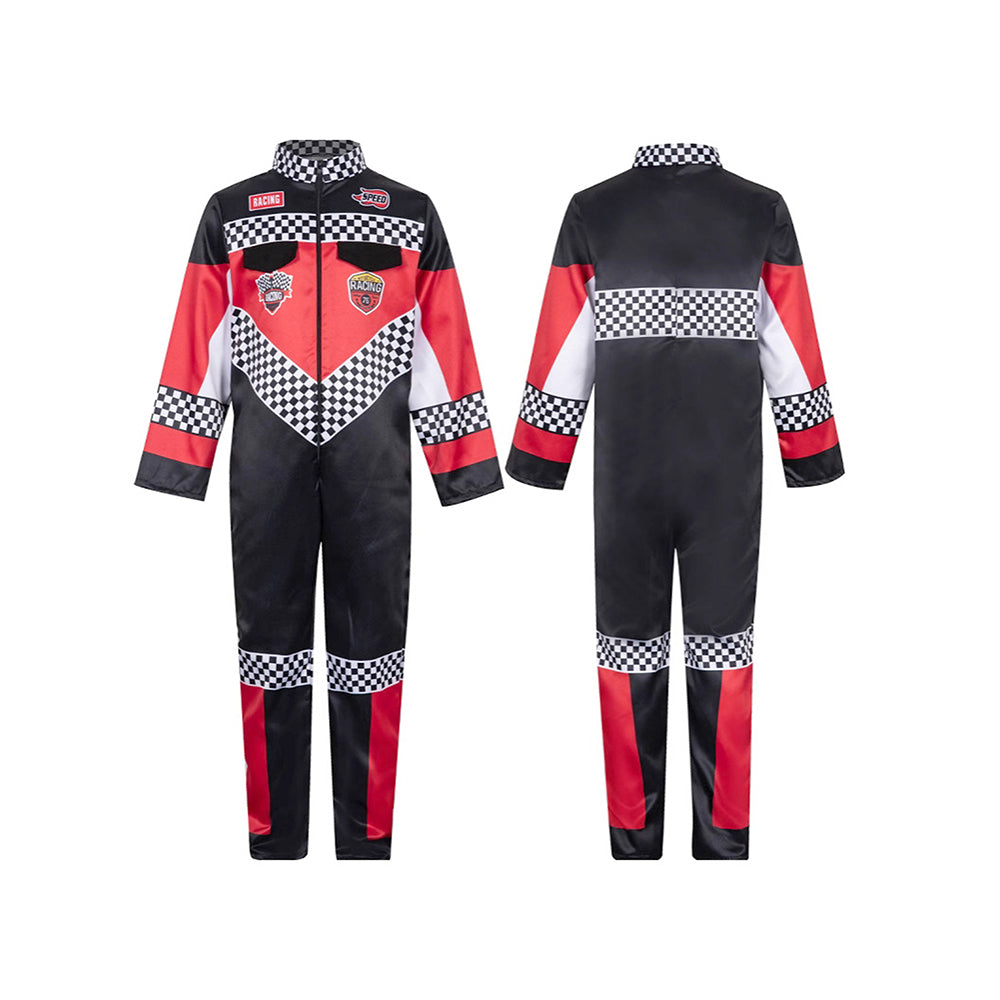Speed Racing Car Rider costume,Kids Halloween Costume Fancy Dress Up