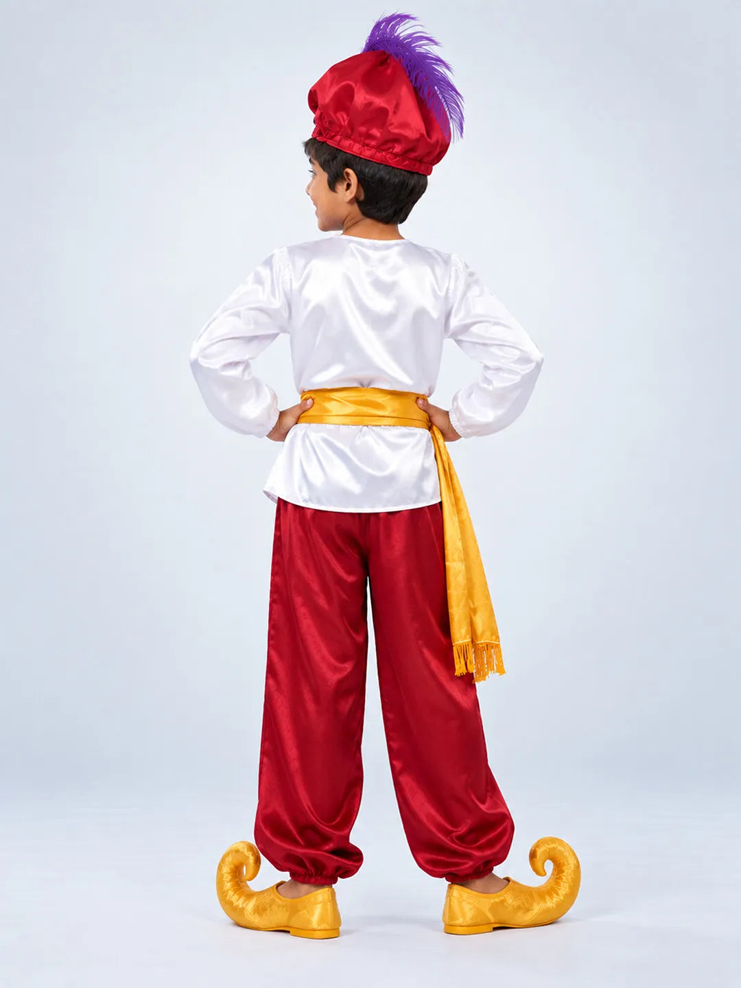 Alladin Red & White, Kids Halloween Costume Fancy Dress Up
