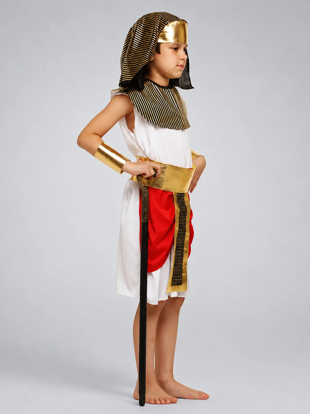 Red Egyptian Boy, Kids Halloween Costume Dress Up for Boys