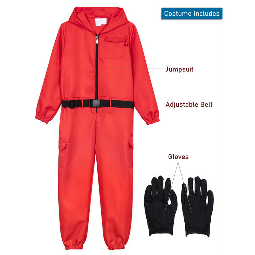 Red Guard Adult Halloween Costume Fancy Dress Up