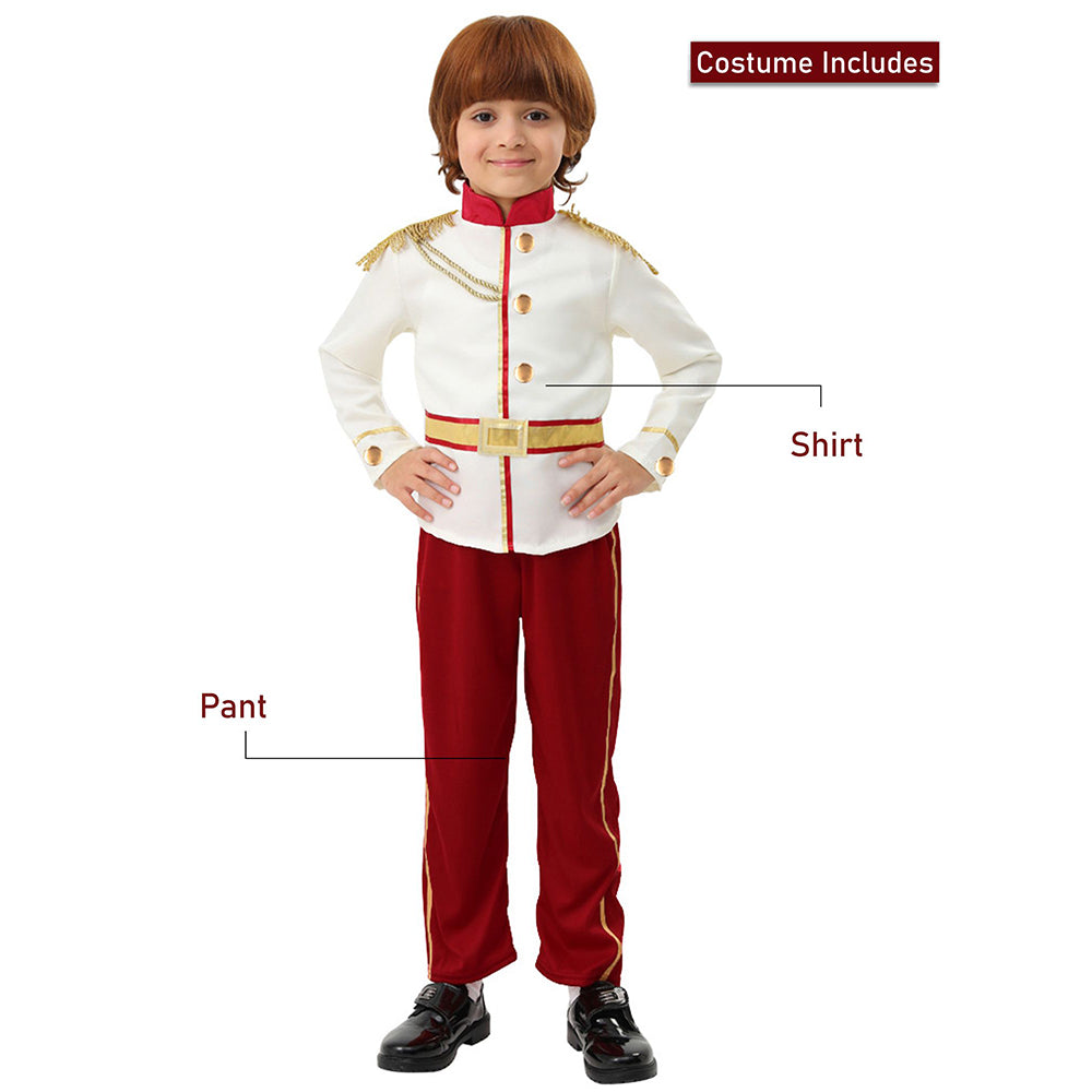 Royal Prince costume,Kids Halloween Costume Fancy Dress Up