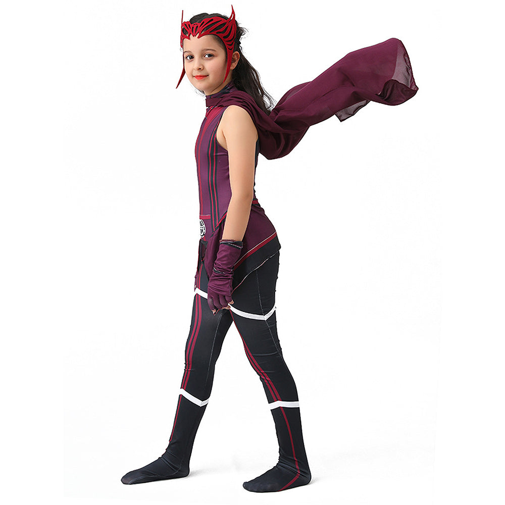 Scarlet Witch Kids Halloween Costume Dress Up