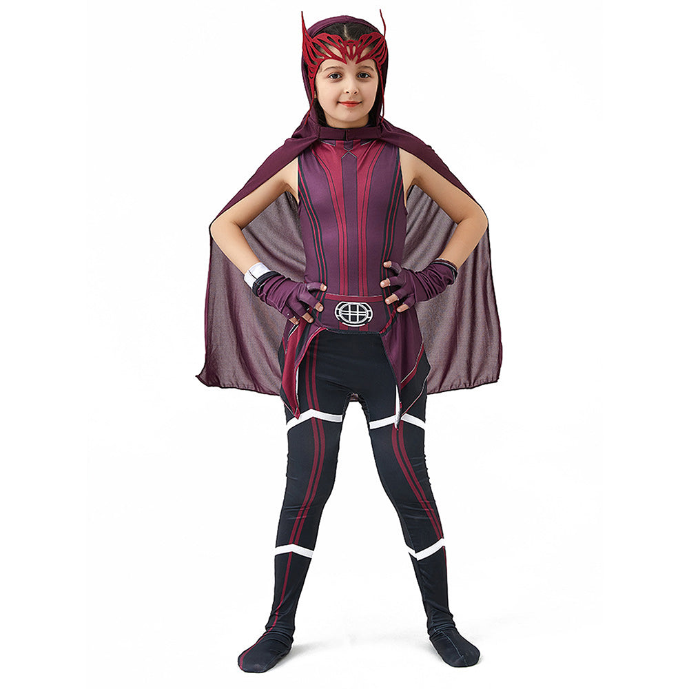 Scarlet Witch Kids Halloween Costume Dress Up
