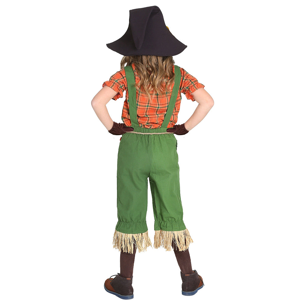 Scarecrow Girl, Halloween Costume Fancy Dress Up