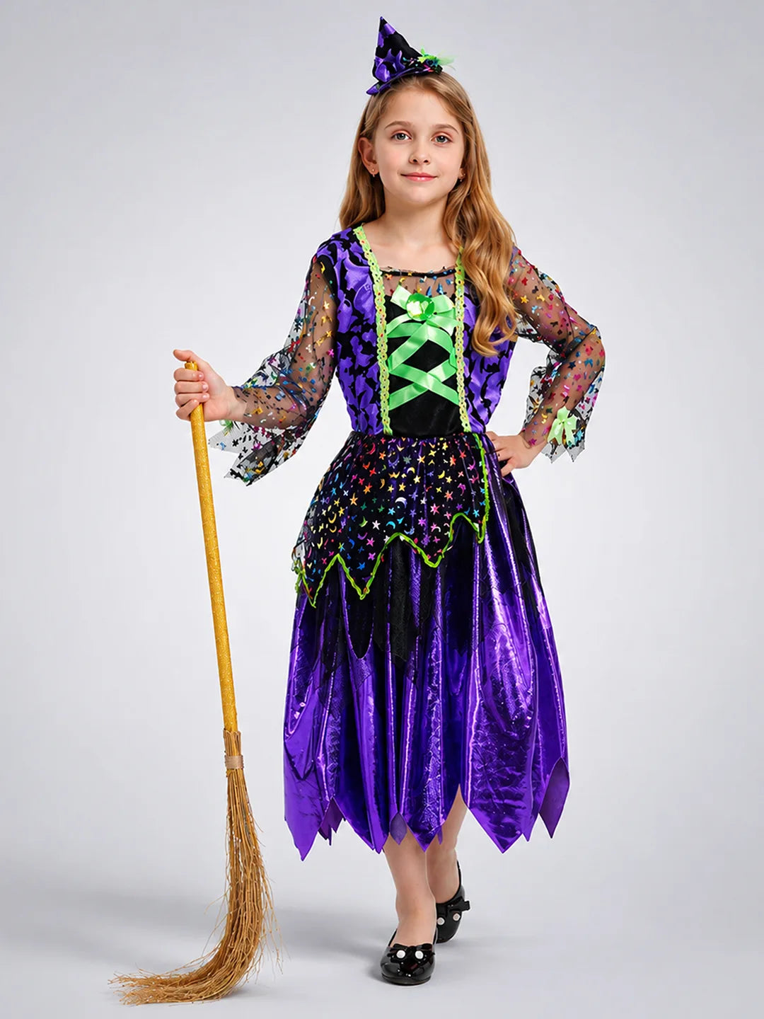Shimmer and Shine Witch , Kids Halloween Costume Fancy Dress Up