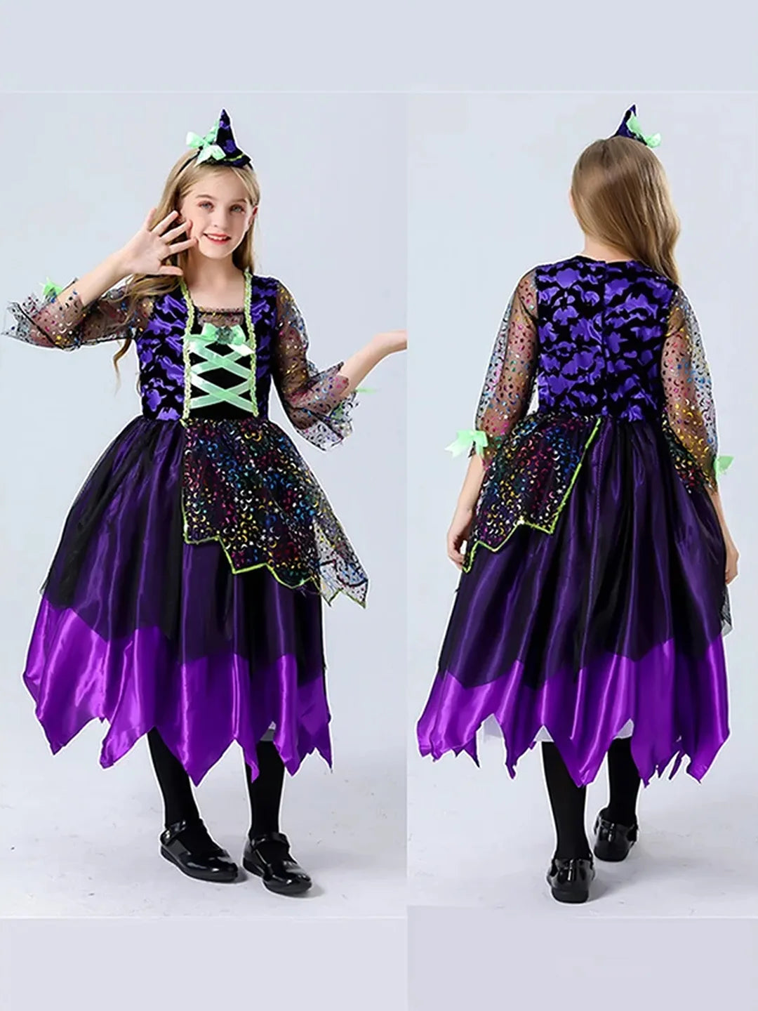 Shimmer and Shine Witch , Kids Halloween Costume Fancy Dress Up