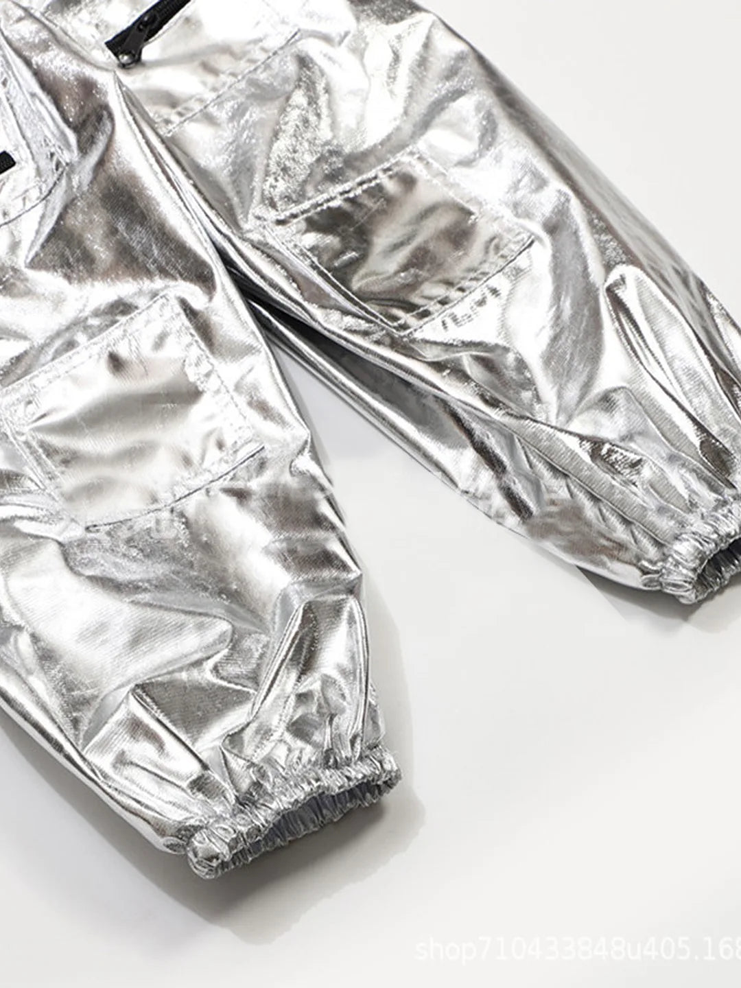 Shiny Silver Astronaut, Halloween Costume Fancy Dress Up