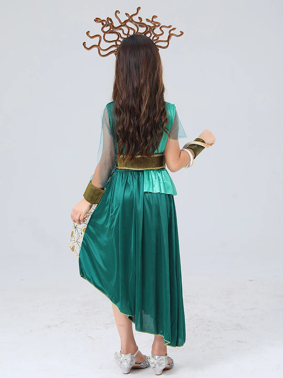 Forest Snake Queen Kids Halloween Costume Dress Up