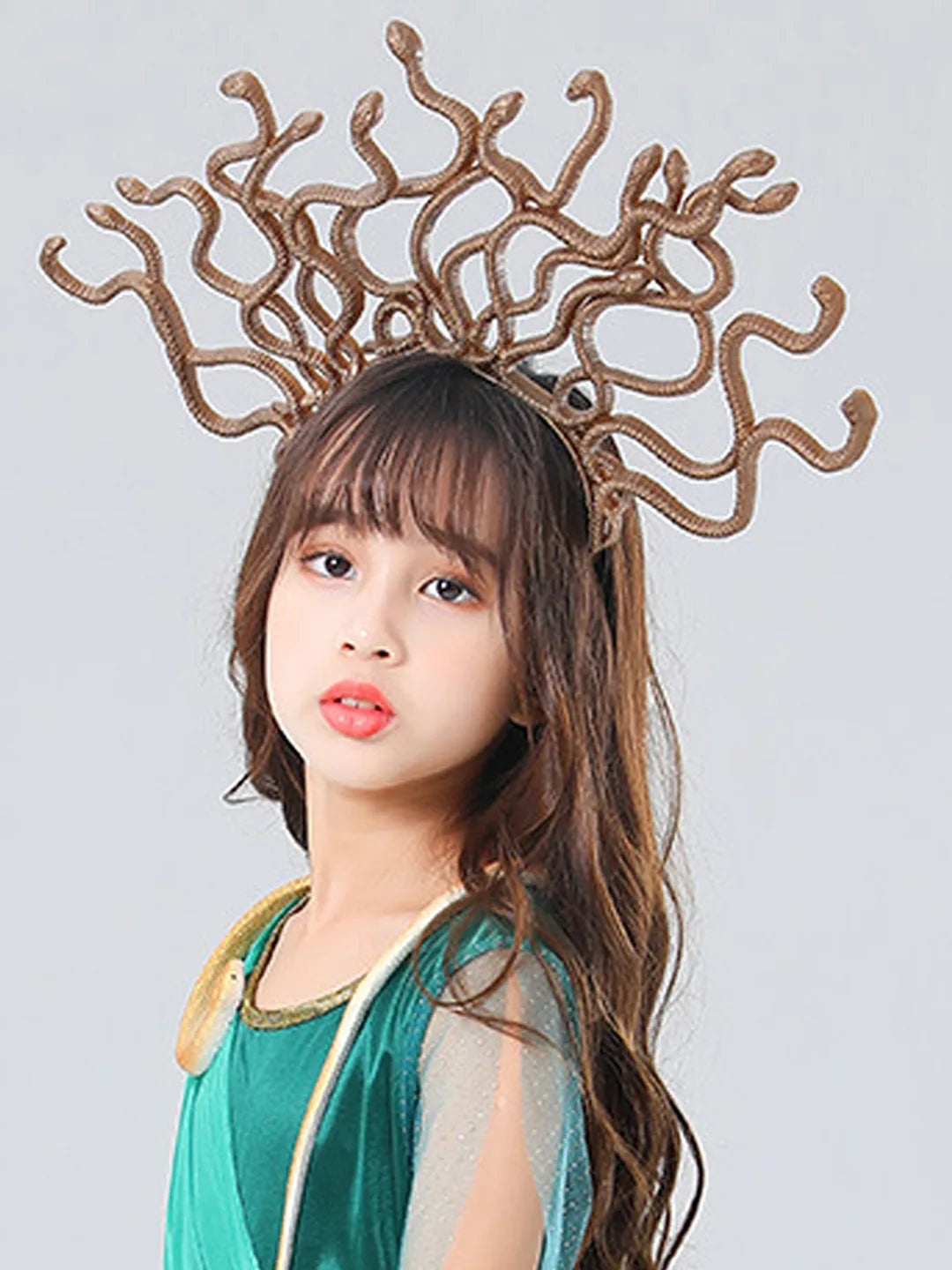 Forest Snake Queen Kids Halloween Costume Dress Up