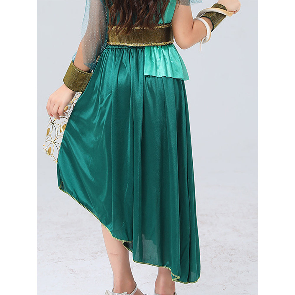 Forest Snake Queen Kids Halloween Costume Dress Up