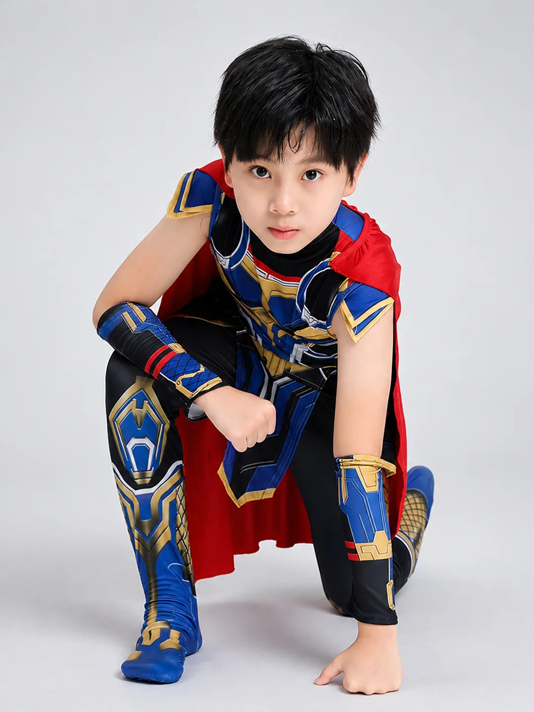 Thunder God Superhero ,Kids Halloween Costume Fancy Dress Up