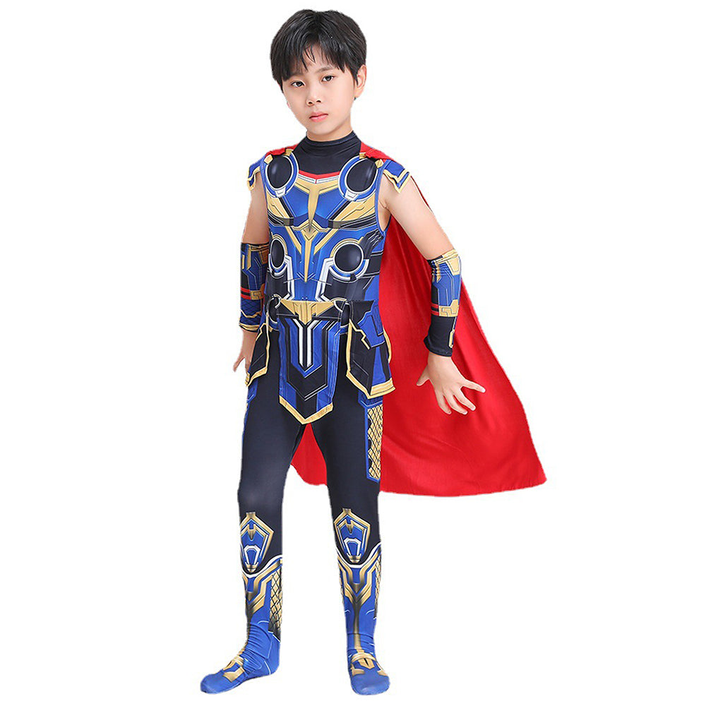 Thunder God Superhero ,Kids Halloween Costume Fancy Dress Up