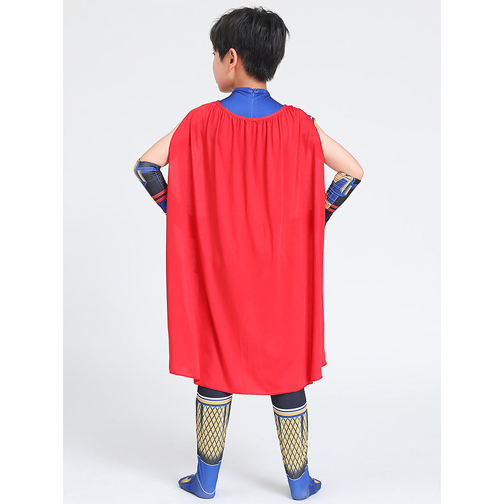 Thunder God Superhero ,Kids Halloween Costume Fancy Dress Up