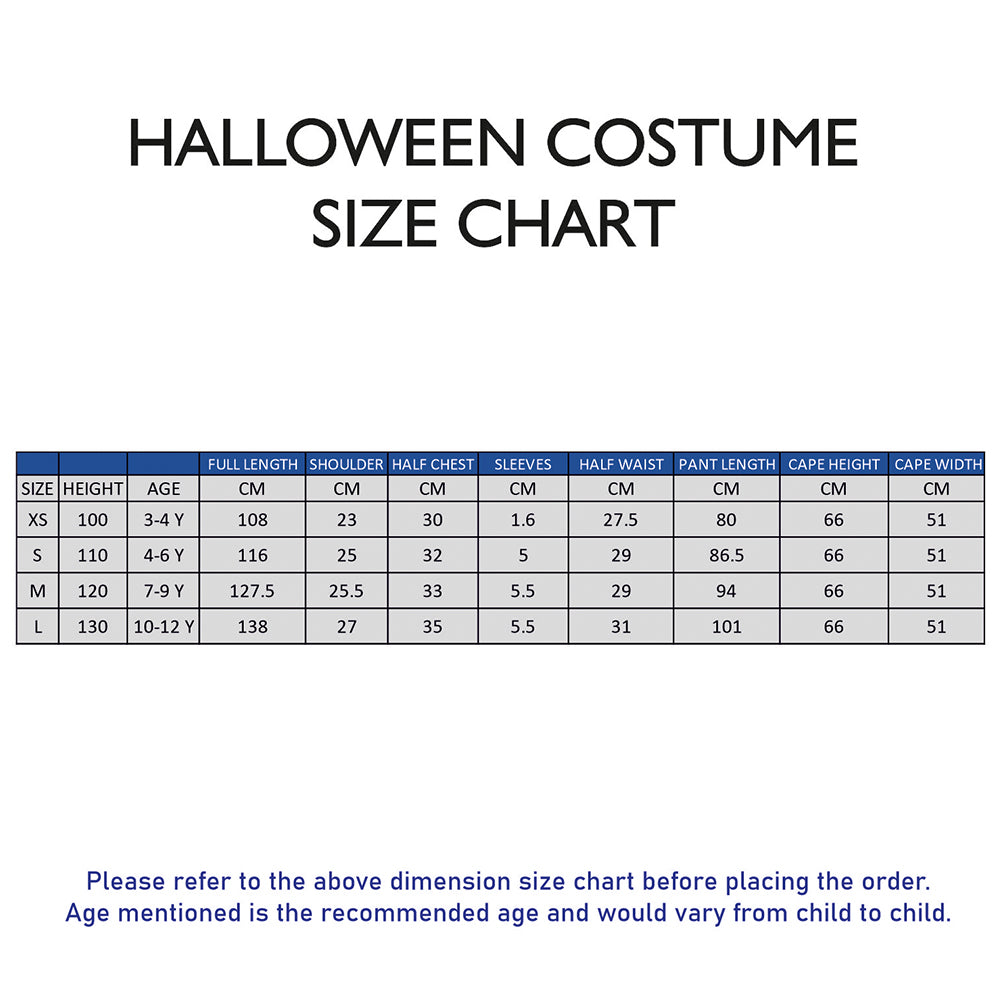 Thunder God Superhero ,Kids Halloween Costume Fancy Dress Up