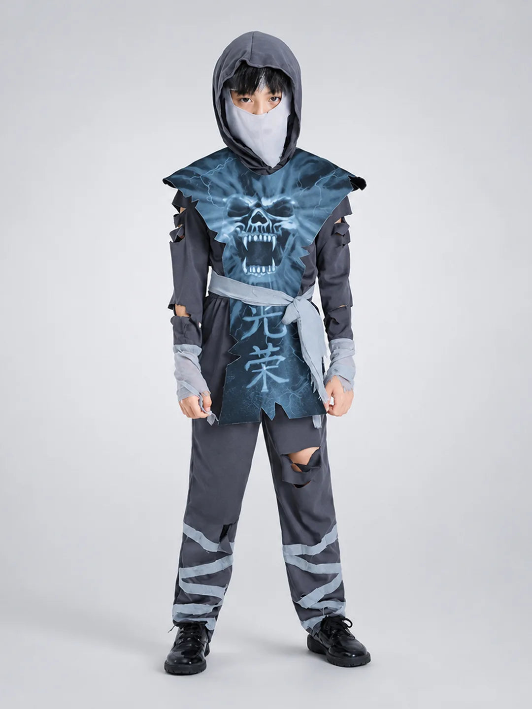 Zombie Ninja Kids Halloween Costume