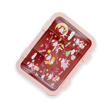 5Sections Peach Fairy Lunch Box For Kids