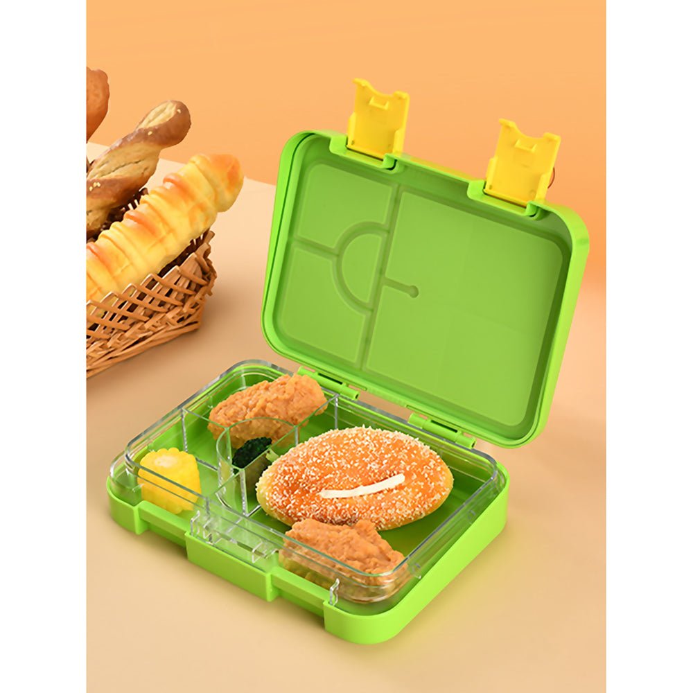 Green Dinosaur Volacano Bento Lunch Box for Kids