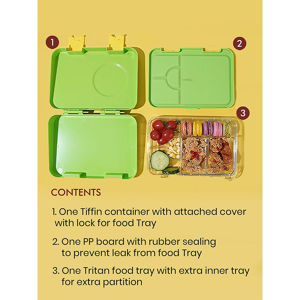 2 pcs Dino LunchBag & Bento Lunch box for Kids