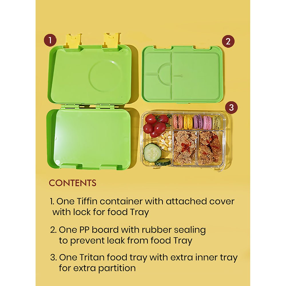 Green Garden Fairy Bento Lunch Box for Kids
