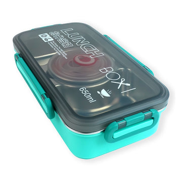 Mint Centre Dip Stainless Steel Lunch Box For Kids And Adults