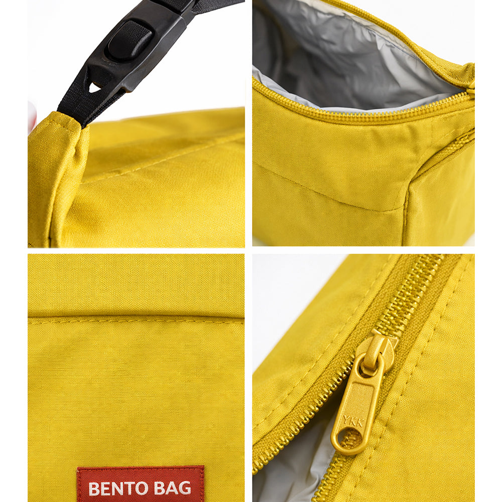Olive Adjustable Buckle Hook Style Insulated Lunch Bag for Kids & Adults