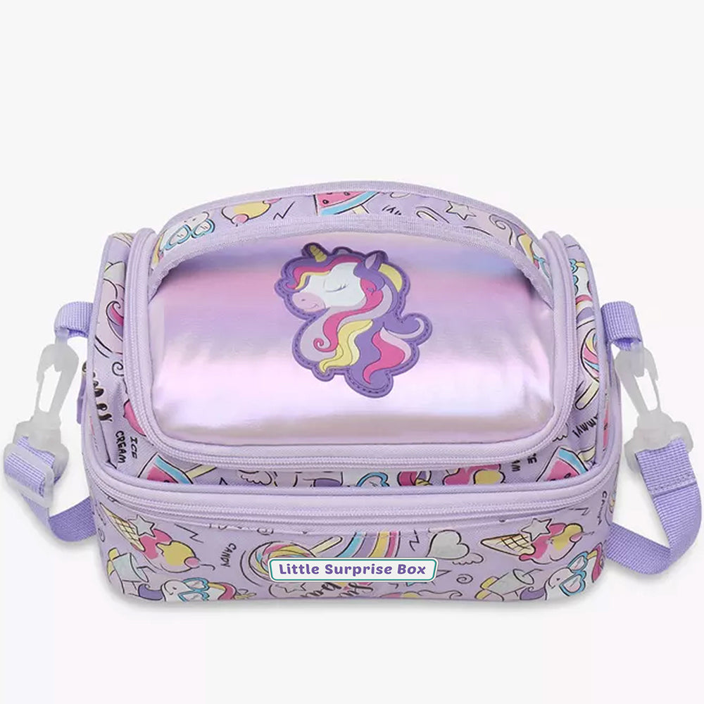 Hologram Unicorn Lunchbag for Kids, 5yrs - 10yrs