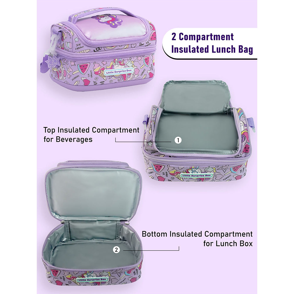 Hologram Unicorn Lunchbag for Kids, 5yrs - 10yrs