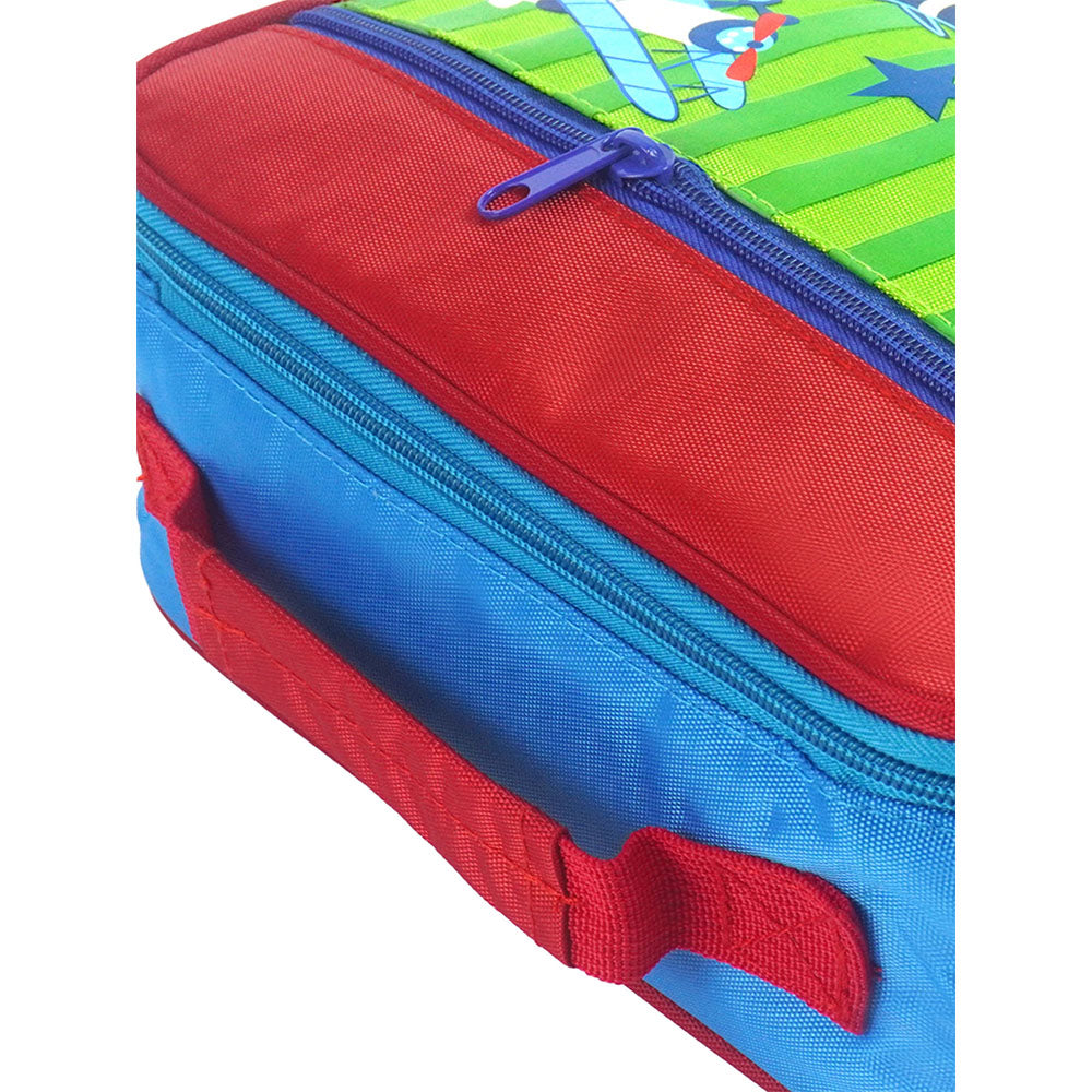 Fighter Plane theme Single Compartment Lunch Bag for Kids