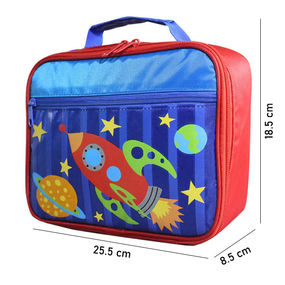 Space theme Single Compartment Lunch Bag for Kids