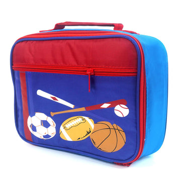 Sports theme Single Compartment Lunch Bag for Kids