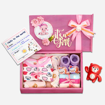 Pink Blush Newborn Hamper 0-12 Months