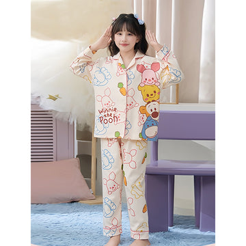 Bear & Friends soft Cotton Kids Nightsuit