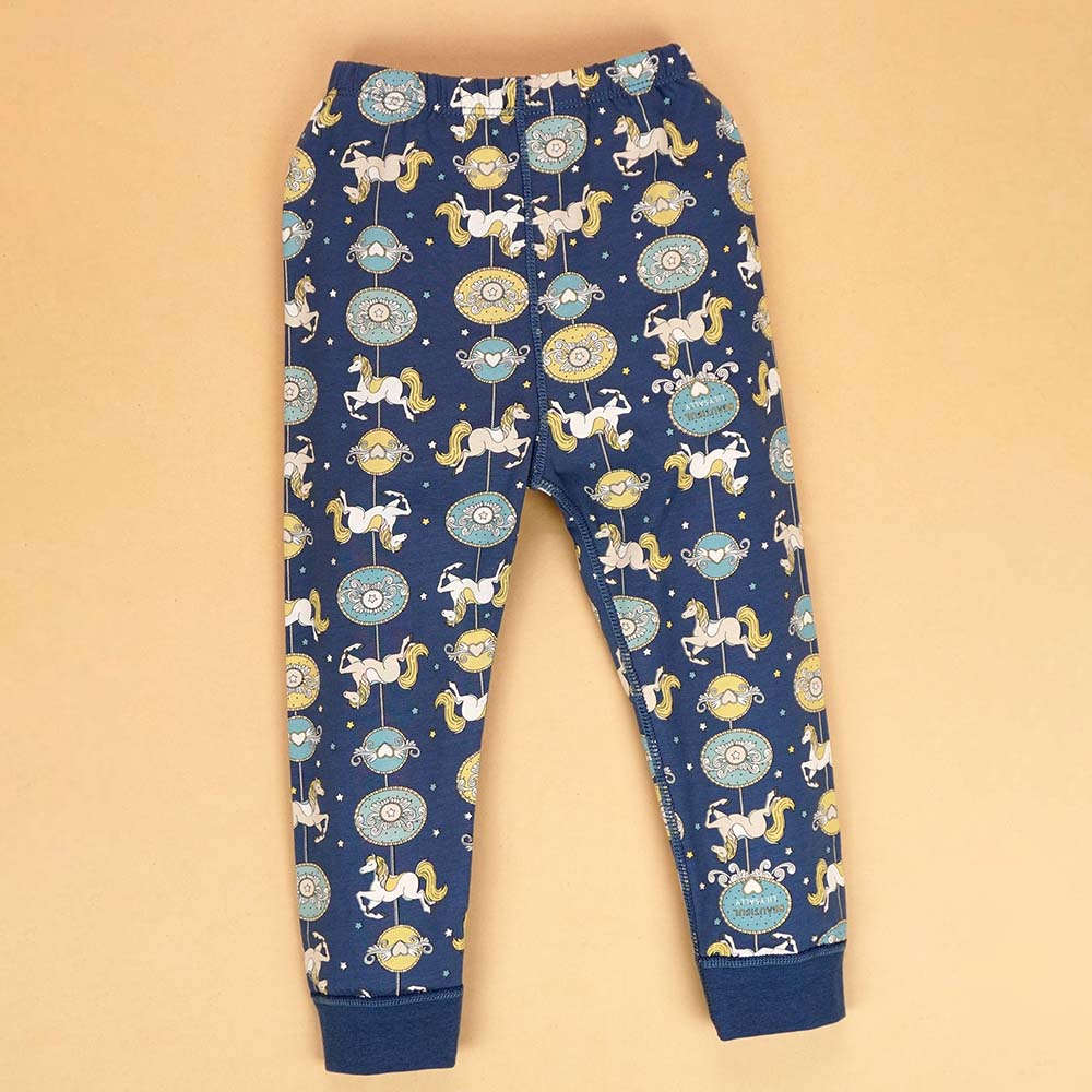 Magical Unicorn soft Cotton Joggers Nightsuit set for Kids