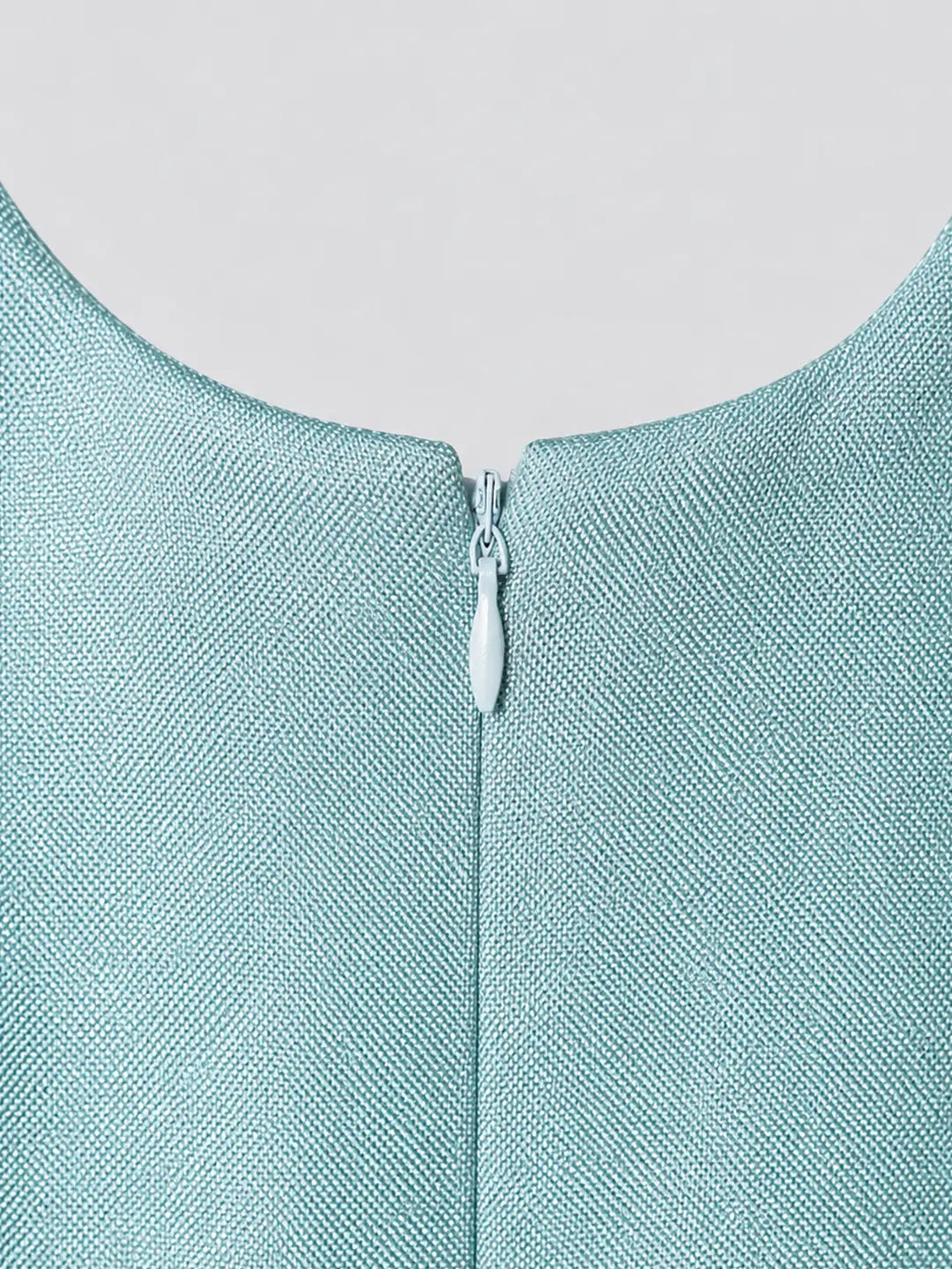 Mint Green Shimmer Ruffle Party Dress with Detachable Bow for Girls