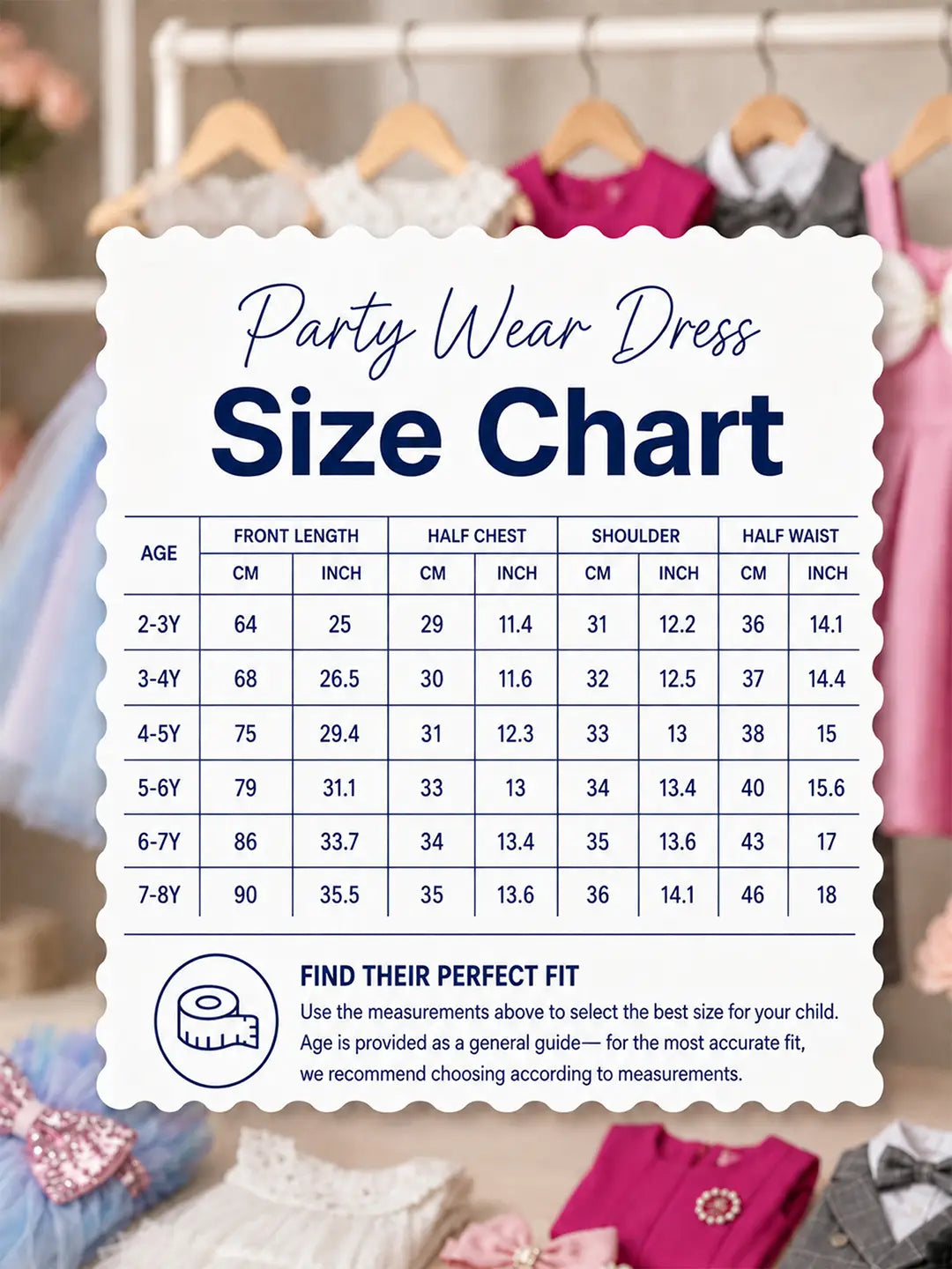 Fuschia Pink Petal Ruffle style Party Dress with Crown Brooch for Girls