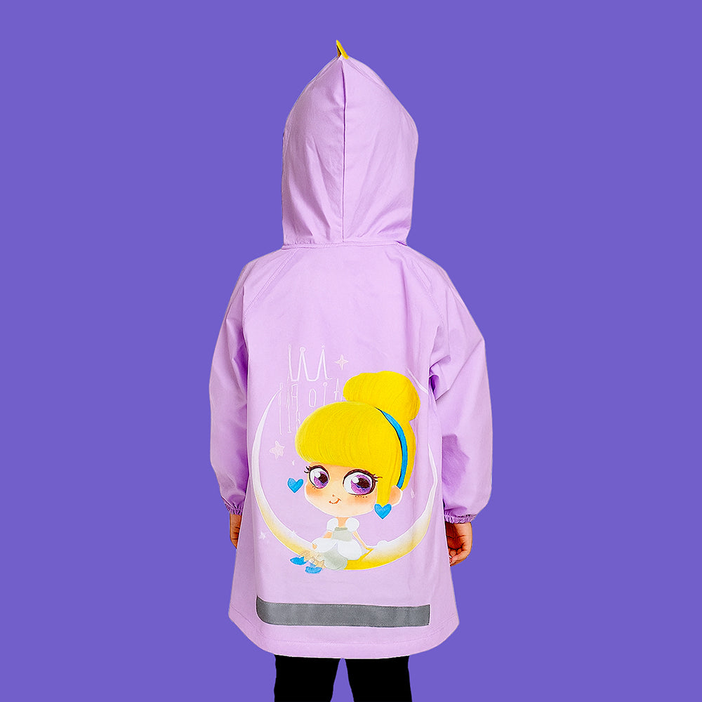Big Princess Raincoat for Kids