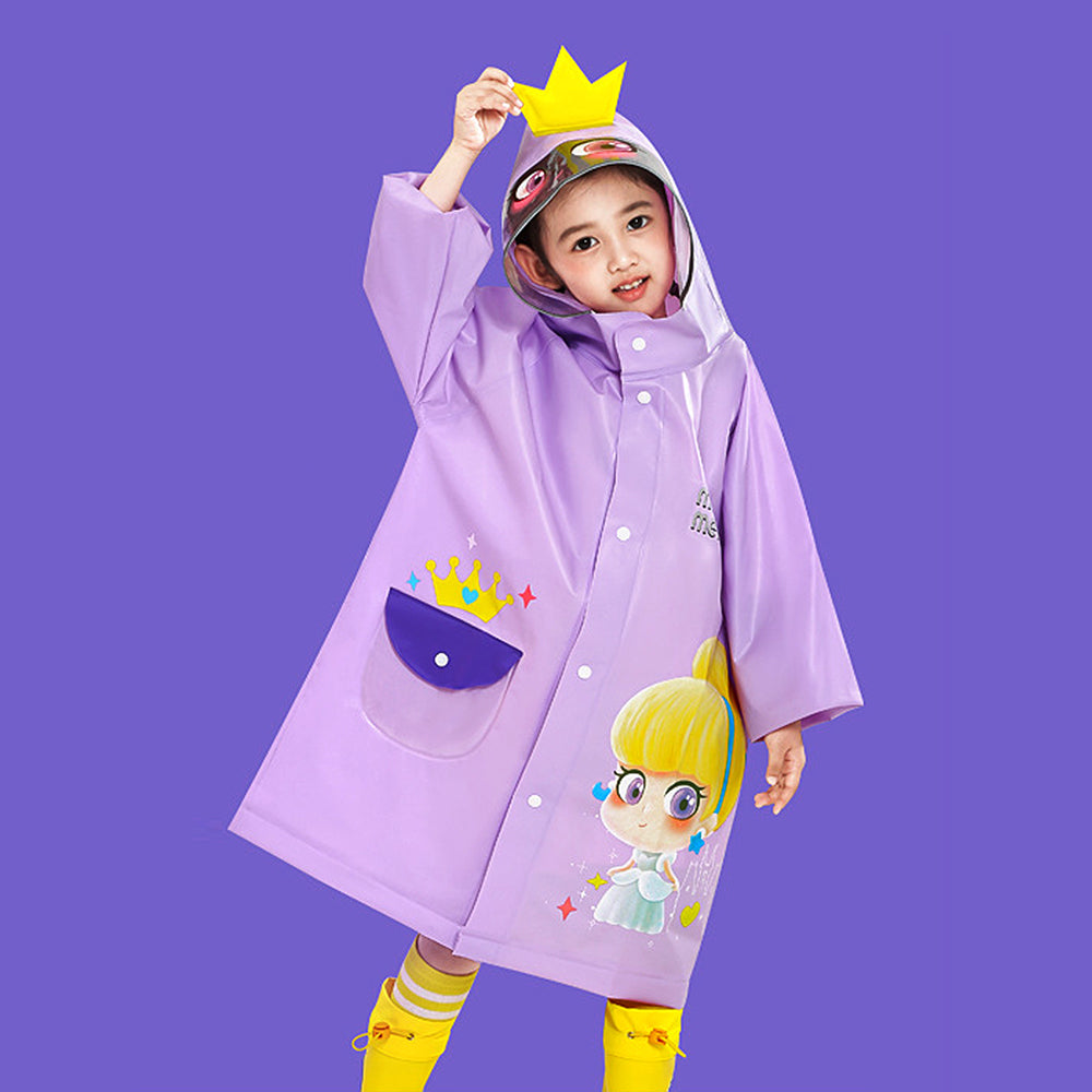 Big Princess Raincoat for Kids