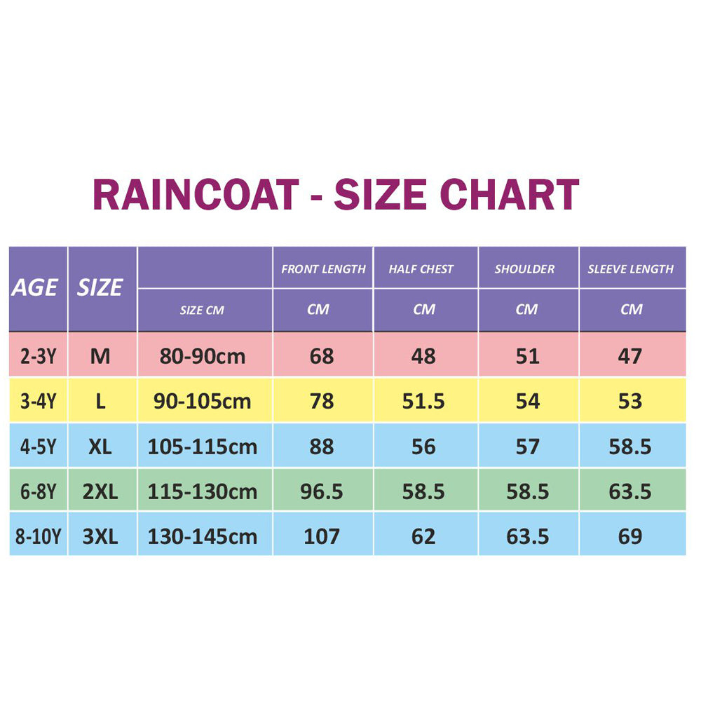 Mint Polka Dots long style Raincoat for kids